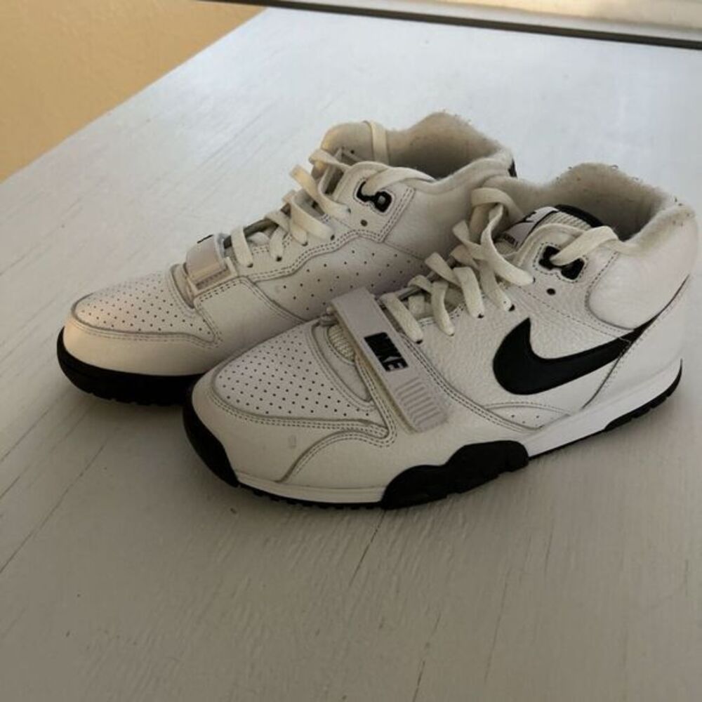 Size 10 - Nike Air Trainer 1‎ White Black